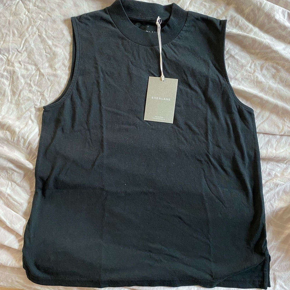 Everlane Mockneck Tank—NWT